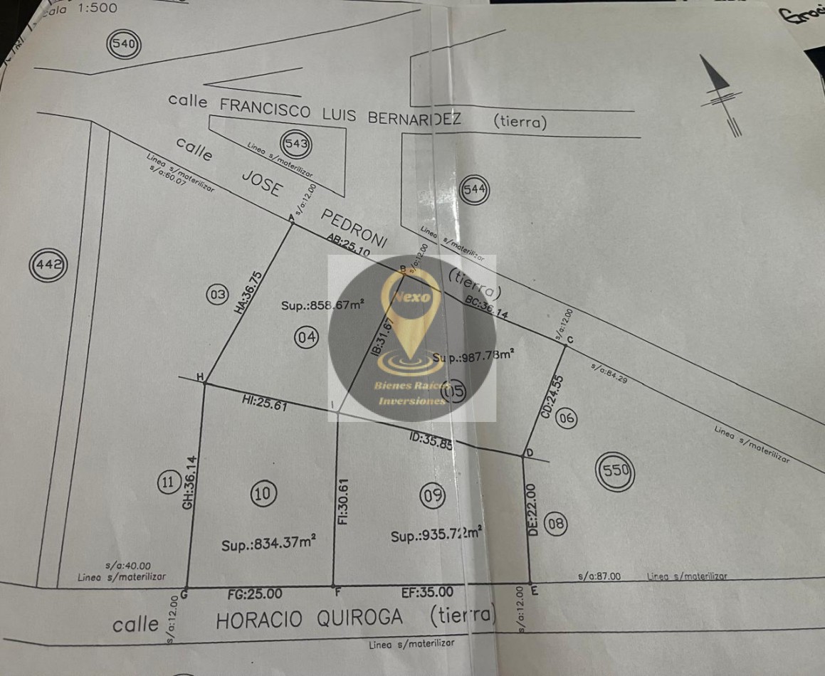 LOTES CERRO OTTO LADERA NORTE 