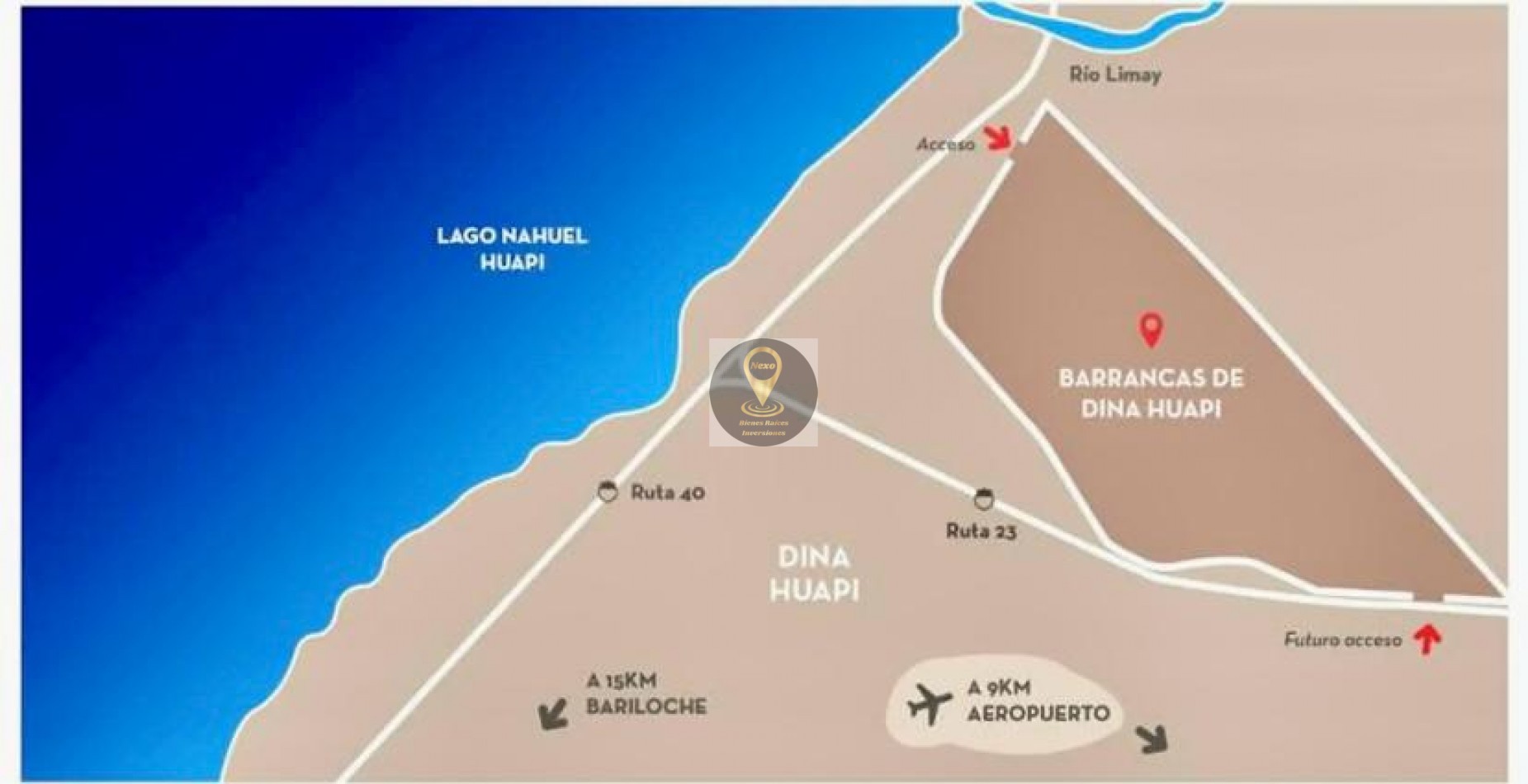LOTE EN VENTA BARRANCAS DE DINA HUAPI